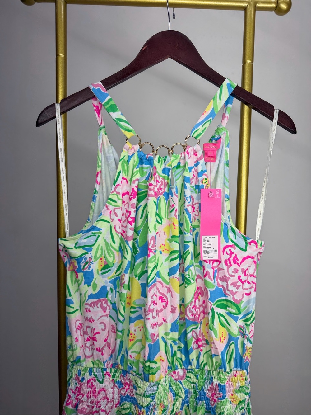 Lilly Pulitzer Shirelle Skirted Knit Romper
Multi Grove Garden Floral Medium NWT - Picture 4 of 8